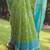 Green ethnic motifs printed saree
