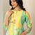 women floral printed regular kurta with trousers & with dupatta
