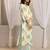 off white floral printed chanderi silk straight suit set with dupatta