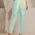 off white floral printed chanderi silk straight suit set with dupatta