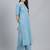 women ethnic motifs embroidered kurta with palazzo & dupatta