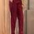 maroon floral embroidered straight suit set with dupatta
