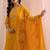 women ethnic motifs printed regular kurta with trousers & with dupatta