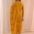 women ethnic motifs printed regular kurta with trousers & with dupatta
