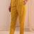 women ethnic motifs printed regular kurta with trousers & with dupatta