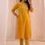 women ethnic motifs printed regular kurta with trousers & with dupatta
