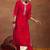 women floral embroidered regular kurta with trousers & with dupatta