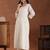 women floral embroidered kurta with trousers & dupatta