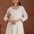 women floral embroidered kurta with trousers & dupatta
