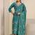 women floral printed regular kurta with trousers & with dupatta