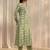 women floral printed regular kurta with trousers & with dupatta