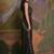 Black black & red embellished sequinned  georgette saree