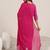 floral yoke design sequnnied straight kurta with trousers & dupatta