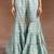 geometric printed sequinned straight kurta with sharara & dupatta