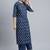 floral printed keyhole neck straight kurta with palazzos and dupatta
