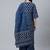 floral printed keyhole neck straight kurta with palazzos and dupatta