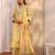 women printed regular kurta with trousers & with dupatta