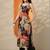 women floral printed regular kurta with palazzos & with dupatta