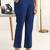 women ethnic motifs printed regular kurta with trousers & with dupatta