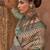 Beige jaali ethnic woven design silk blend  saree
