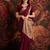 Magenta ethnic motifs woven design zari  georgette banarasi saree