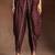 women floral printed regular gotta patti kurti with dhoti pants & with dupatta
