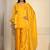 women regular kurta with palazzos & with dupatta