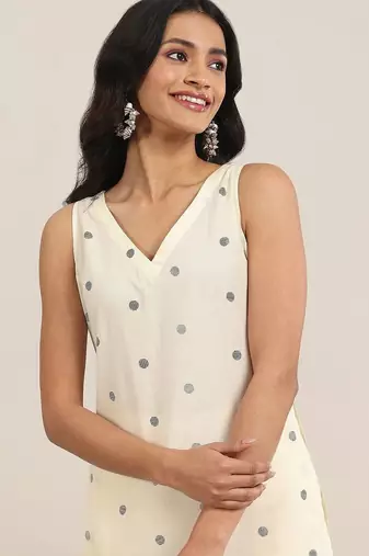 women printed regular kurta with palazzos