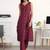 women ethnic motifs printed regular kurta with trousers
