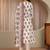 off white paisley printed cotton blend straight suit set
