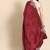 Maroon floral embroidered  saree