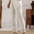 women ethnic motifs embroidered regular kurta with trousers