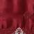 Maroon floral embroidered  saree