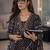 women ethnic motifs printed regular kurta with trousers & with dupatta