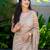 Multicolor embellished sequinned net saree