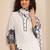 women floral printed regular kurta with trousers & with dupatta