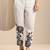 women floral printed regular kurta with trousers & with dupatta