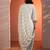women woven design embroidered kurta with trousers & dupatta