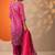 women ethnic motifs printed regular kurta with trousers & with dupatta