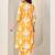 women ethnic motifs printed regular kurta with trousers
