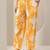 women ethnic motifs printed regular kurta with trousers