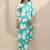 women floral printed regular kurta with trousers