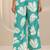 women floral printed regular kurta with trousers