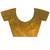 Multicolor olive satin ethnic embellished festive wear matching blouse sarees