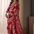 women floral printed regular thread work kurta with trousers & with dupatta