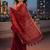 Maroon ethnic motifs saree