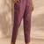 women ethnic motifs printed regular thread work kurta with trousers & with dupatta