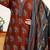 women ethnic motifs printed regular cotton blend kurta with trousers & with dupatta