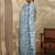 women ethnic motifs printed regular thread work kurta with trousers & with dupatta