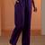 women ethnic motifs embroidered regular thread work kurta with trousers